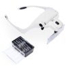 1.0X-3.5X 2LED Head-Mounted Illuminating Magnifier