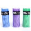 100Pc/Bottle Microblading Disposable Tattoo Brushes